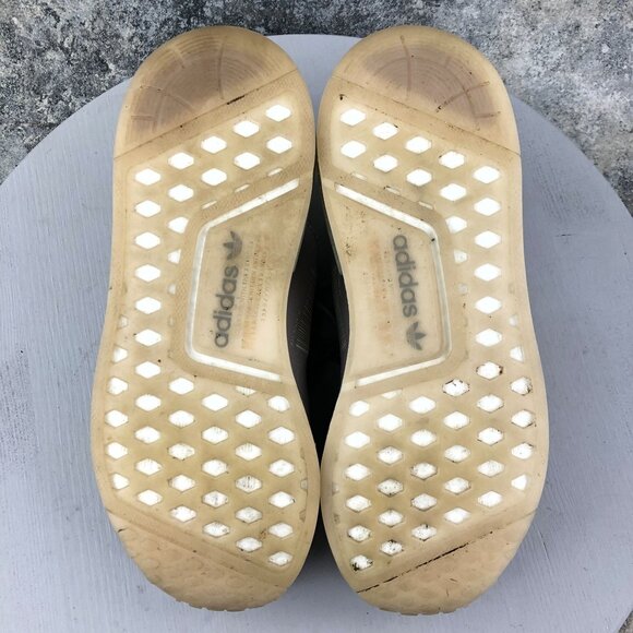 Adidas Men's Size 8 NMD R1 Spectoo Bliss Light Brown Grey Silver Sneakers GZ9266 - Picture 11 of 14